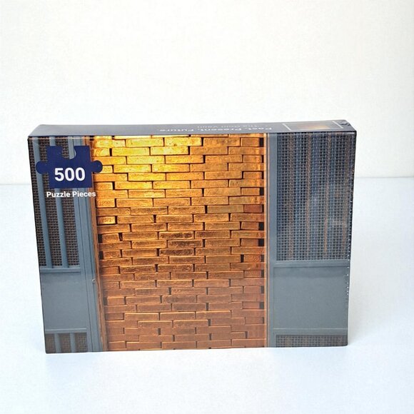 500 Pieces Jigsaw Puzzle Federal Reserve Bank Of New York Gold Vault 2024 - Picture 14 of 16